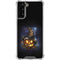 Halloween Cat and Jack O Lantern Pumpkin by Sarah Richter Galaxy S21 FE Clear Case